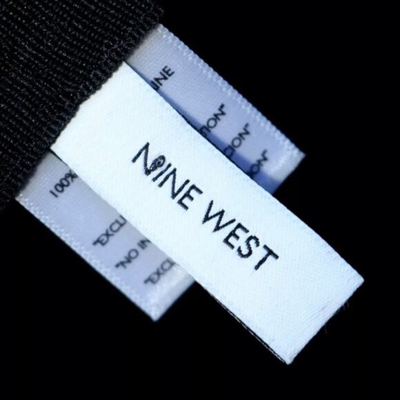 Nine West Hat Black 100% Wool Felt Hat CLASSIC - Picture 5 of 6